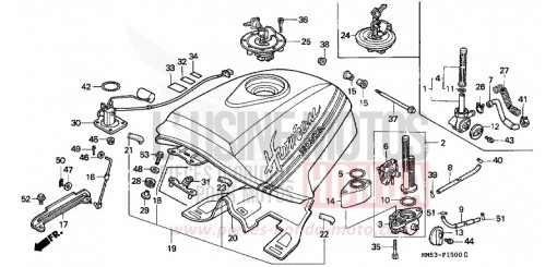RESERVOIR A CARBURANT CBR1000FJ de 1988